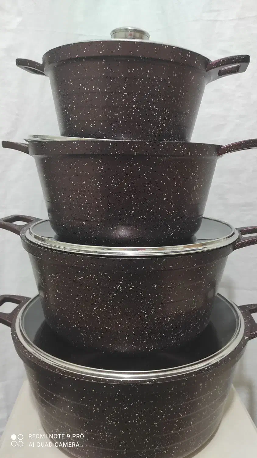 سرویس قابلمه چدن ده پارچه|ظروف پختوپز|ملارد, |دیوار