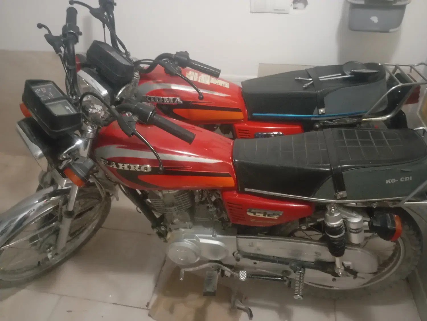 موتور رهرو A1 و زیگما|موتورسیکلت|مرودشت, پشت سایپا‎|دیوار