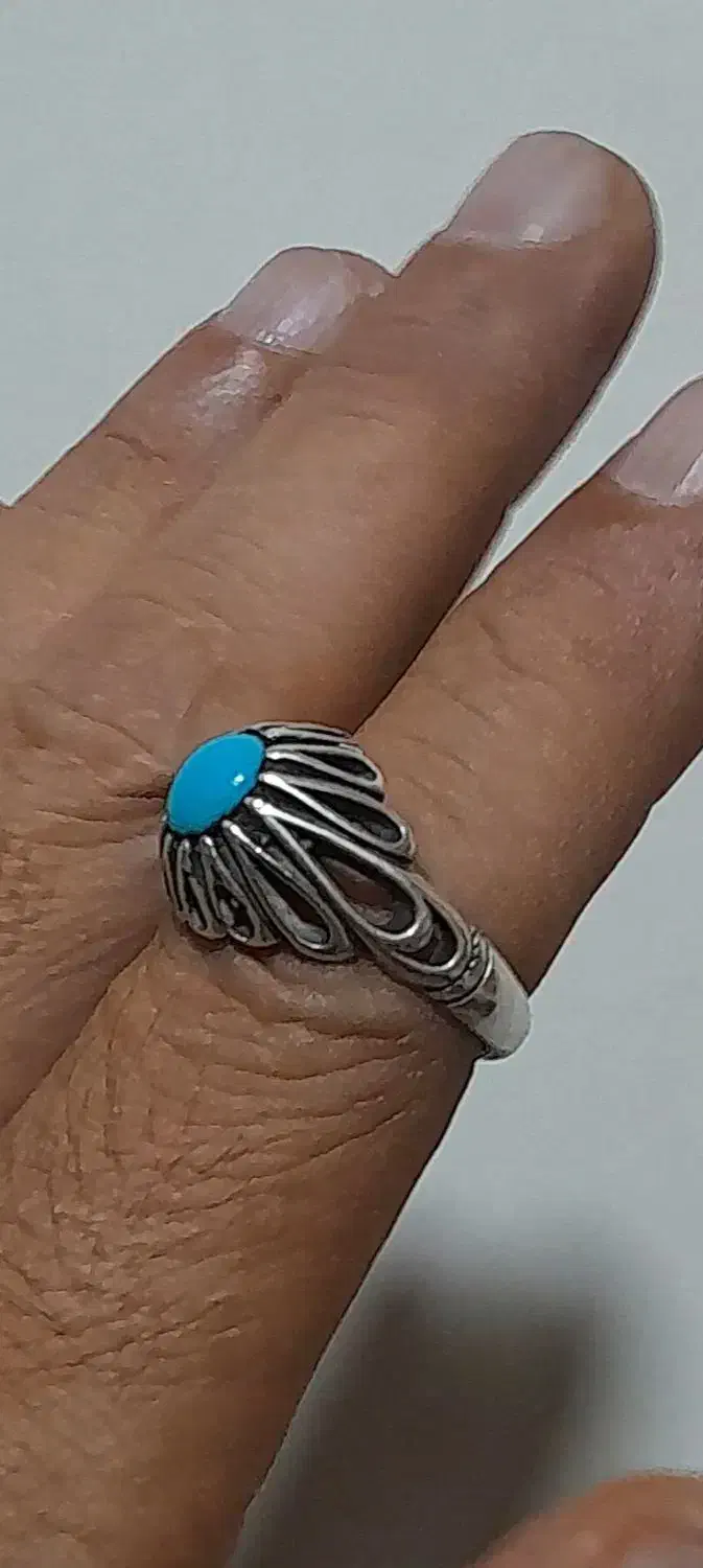 انگشتر فیروزه پاک عجمی|جواهرات|دزفول, |دیوار