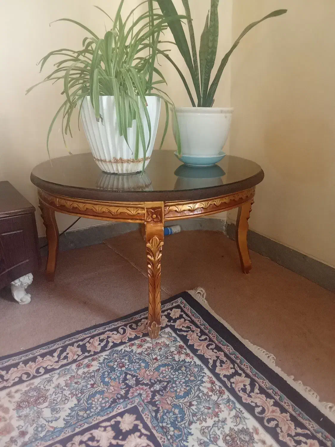 میز جلو مبلی|مبلمان خانگی و میز عسلی|همدان, |دیوار