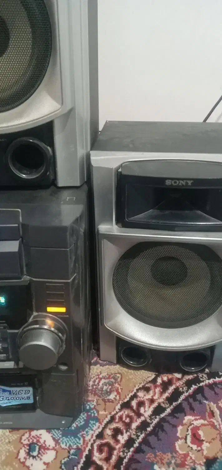 ضبط سونی قدیمی|سیستم صوتی خانگی|هیرمند, |دیوار