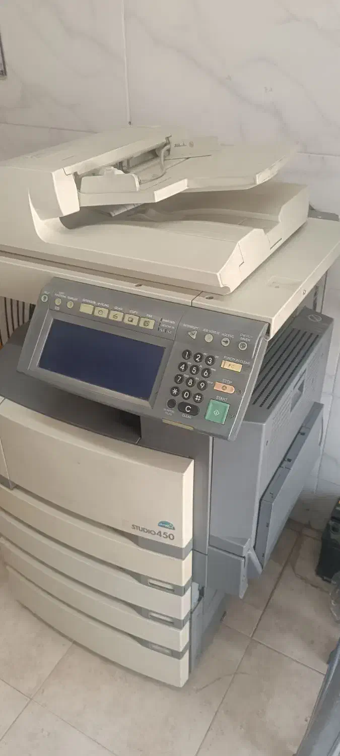 دستگاه کپی توشیبا 450|پرینتر، اسکنر، کپی، فکس|فیروزه, |دیوار