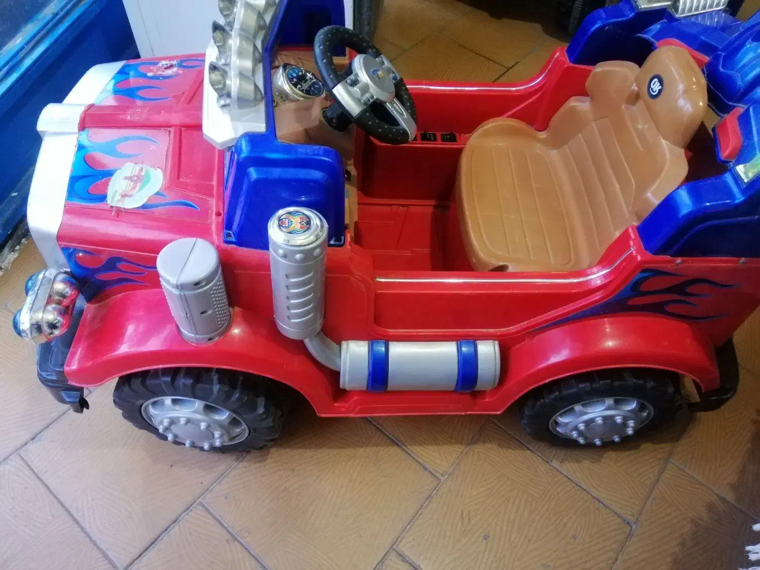 ماشین شارژی کامیون باطری 12ولتی نو|اسباببازی|اصفهان, شهرک صنعتی امیرکبیر (شاپور جدید)|دیوار