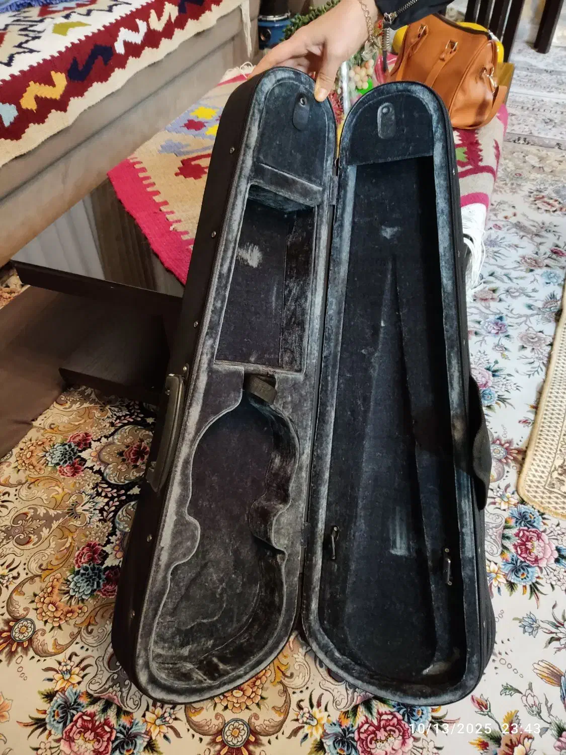 کیف ویالون|ویولن|سبزوار, ولیعصر (نجار آباد)|دیوار