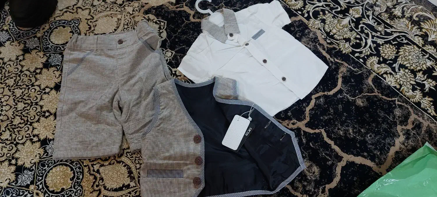 لباس پسرانه نو مارک دار|کفش و لباس بچه|باقرشهر, |دیوار