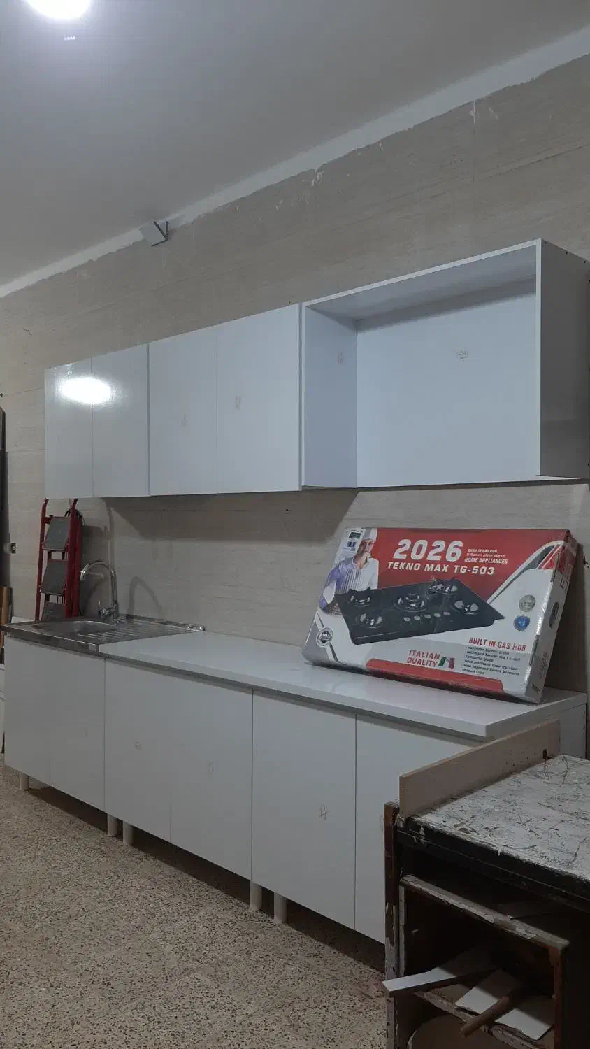 ۳ متر کابینت پیش ساخته و آماده نصب|مصالح و تجهیزات ساختمان|امیدیه, |دیوار