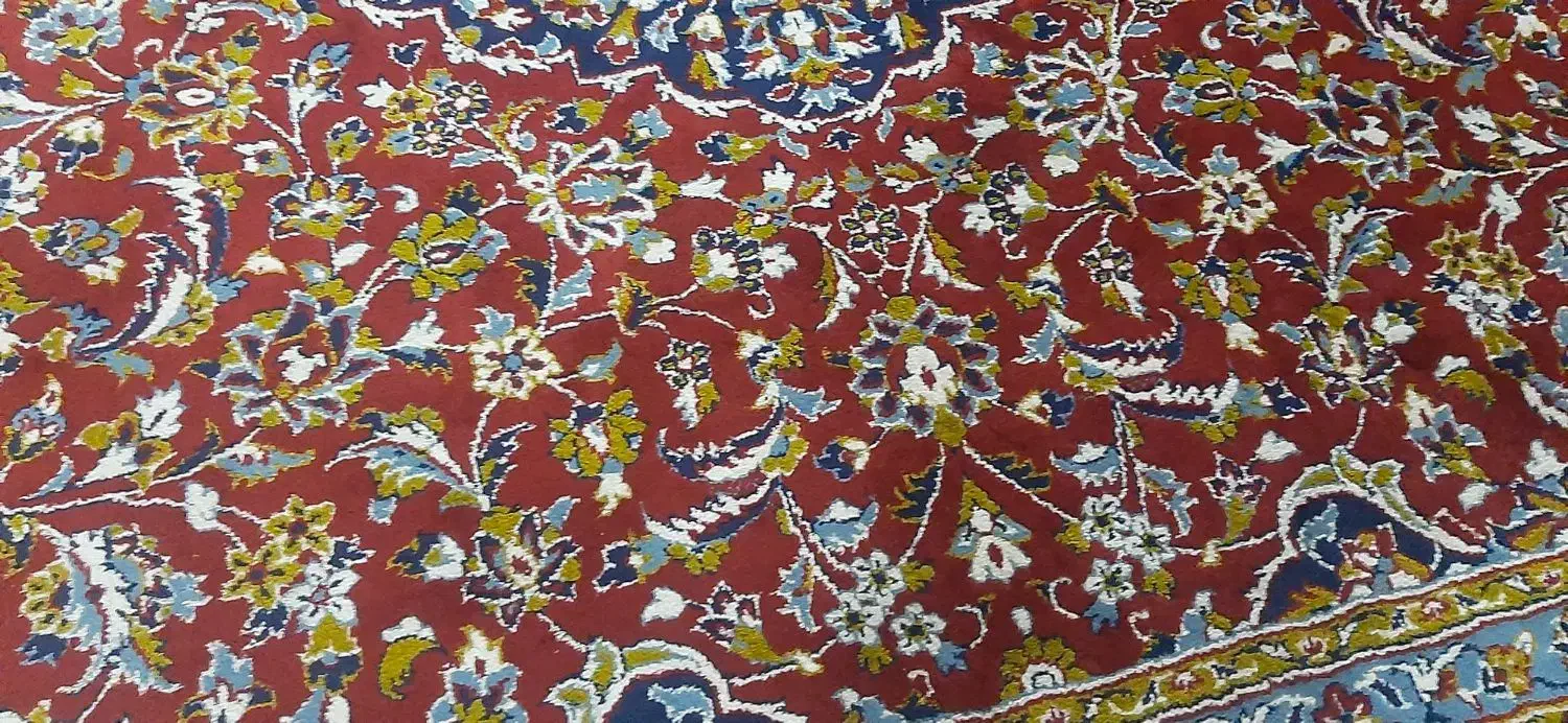 فرش ۱۲ متری قرمز طرح قدیم|فرش|گنبد کاووس, |دیوار