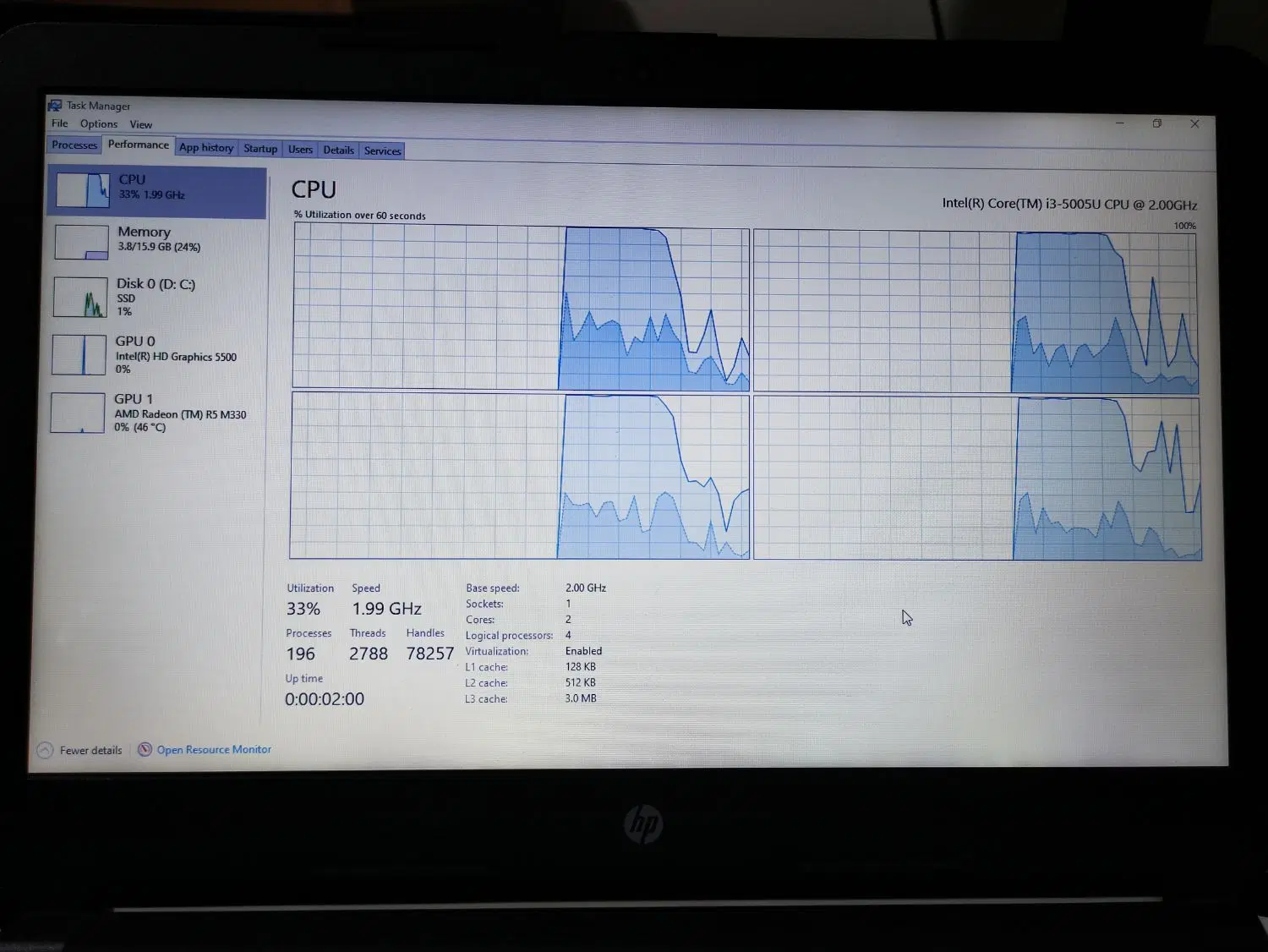 لپتاپ HP|رایانه همراه|تهران, ابوذر|دیوار