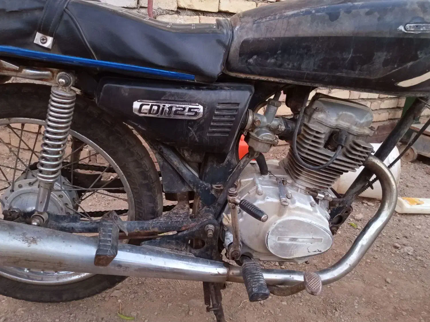 هندا ۱۲۵معاوضه با تریل|موتورسیکلت|حلب, |دیوار