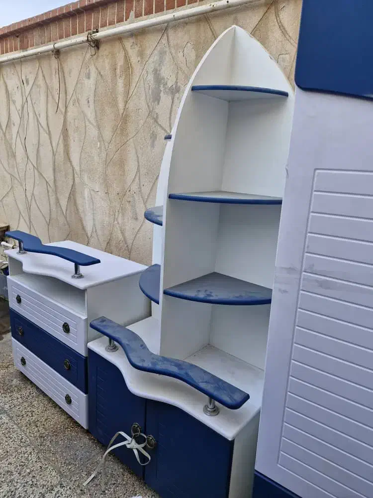 ست خواب سه تیکه|تخت و سرویس خواب|امیدیه, |دیوار