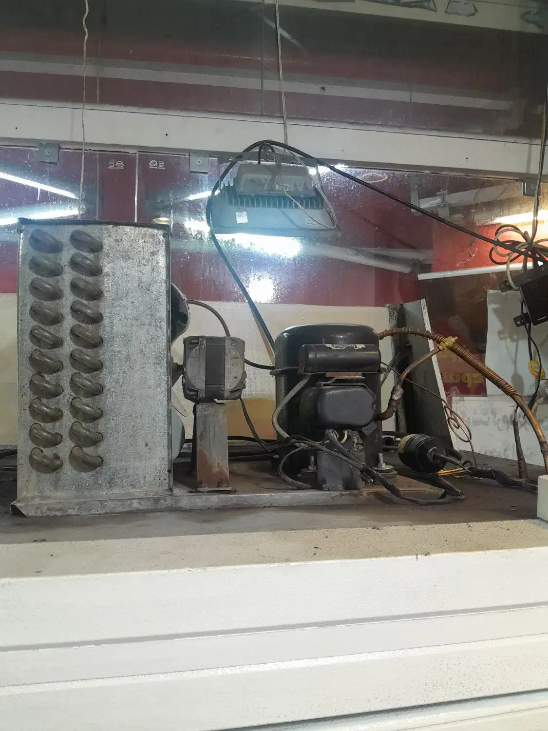 یخچال ایستاده چهاردرب ویترینی|یخچال و فریزر|رشت, حمیدیان|دیوار