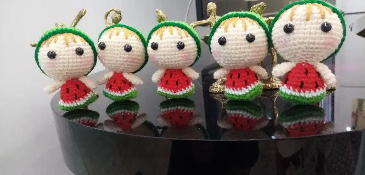 عروسک های بافتنی ویژهی همهی مناسبت ها|اسباببازی بچه|یزد, |دیوار