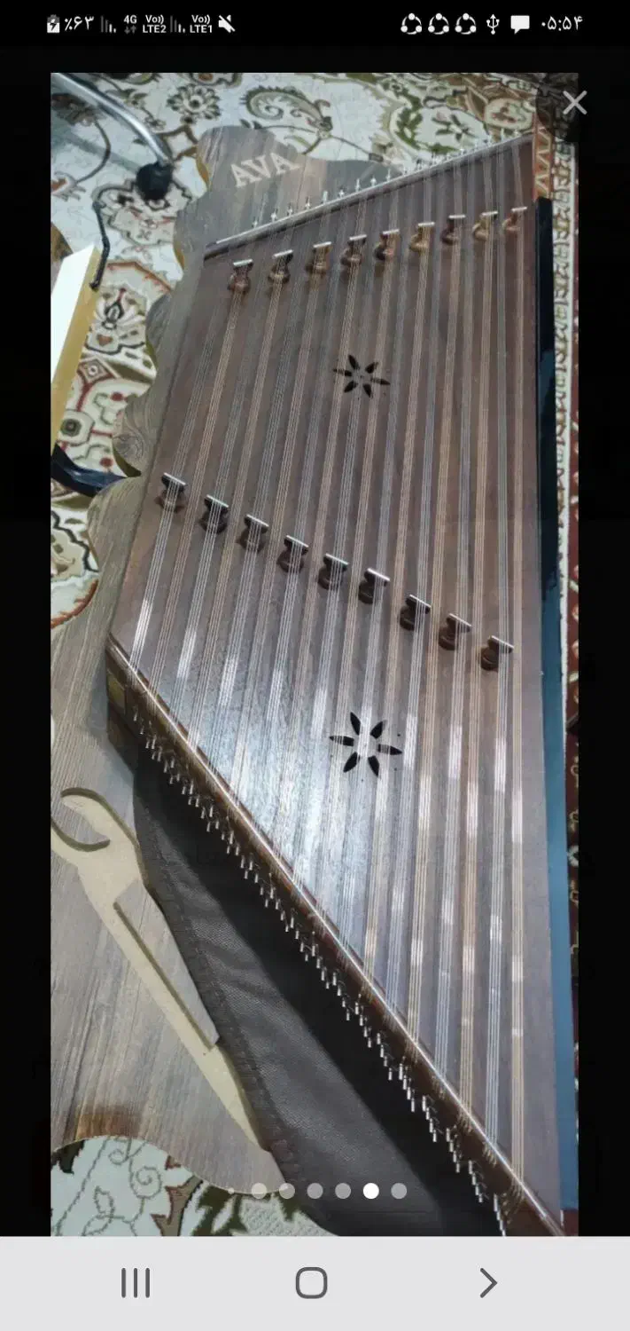 سنتور چوب گردو کوک شده|سازهای سنتی|سبزوار, امیر کبیر|دیوار