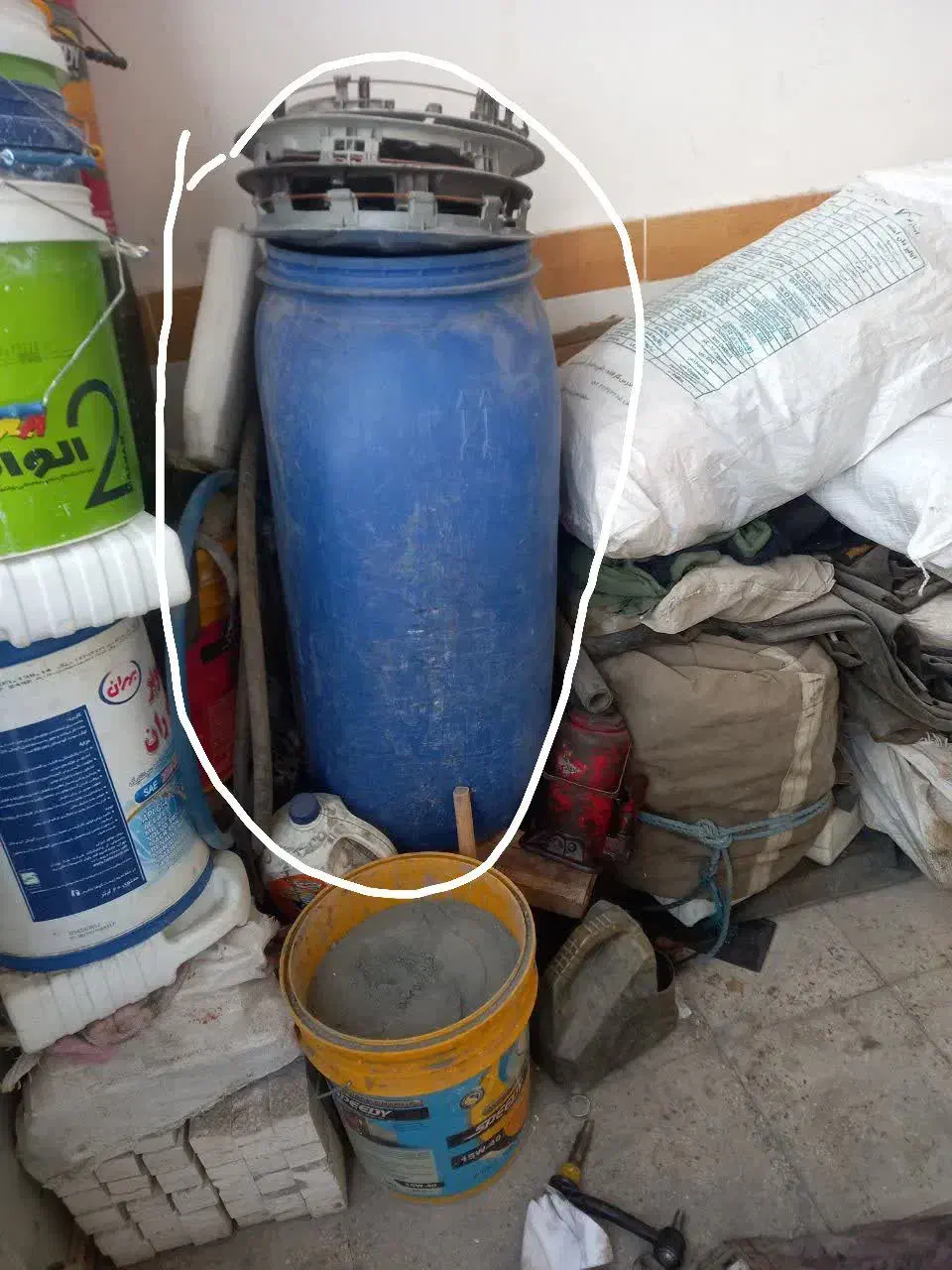 بشکه ۱۵۰ لیتری|مصالح و تجهیزات ساختمان|اراک, |دیوار