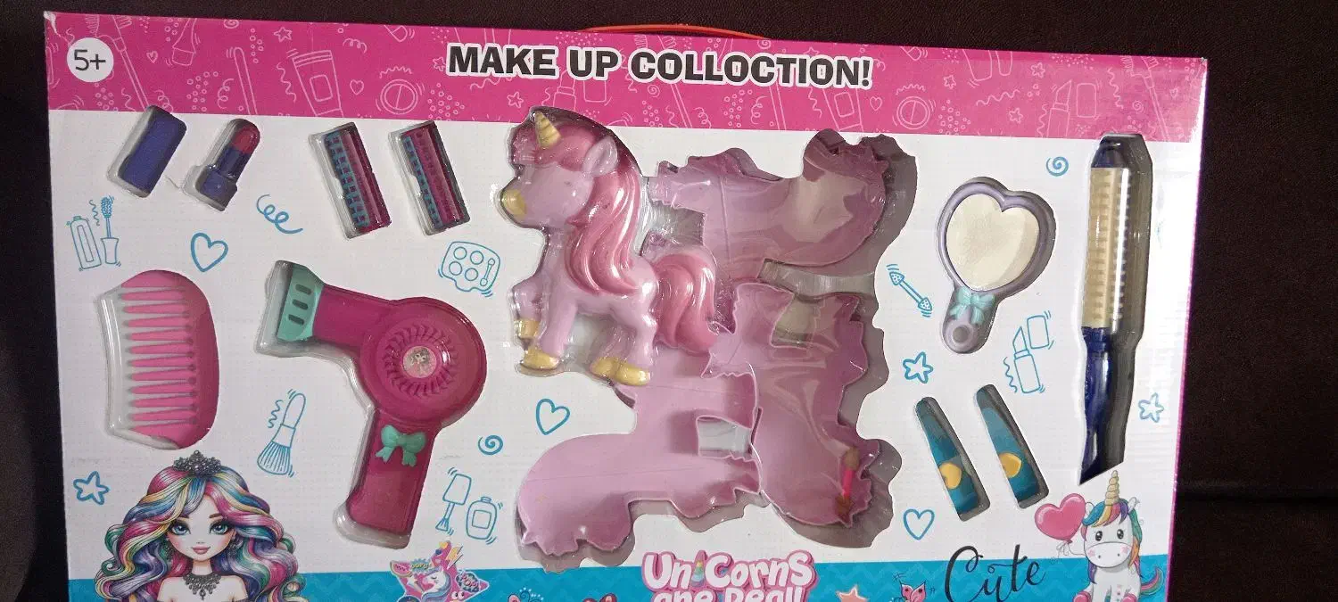 ست سشوار و آرایشی عرروسک|اسباب‌‌بازی|شاهین‌شهر, نبوت|دیوار