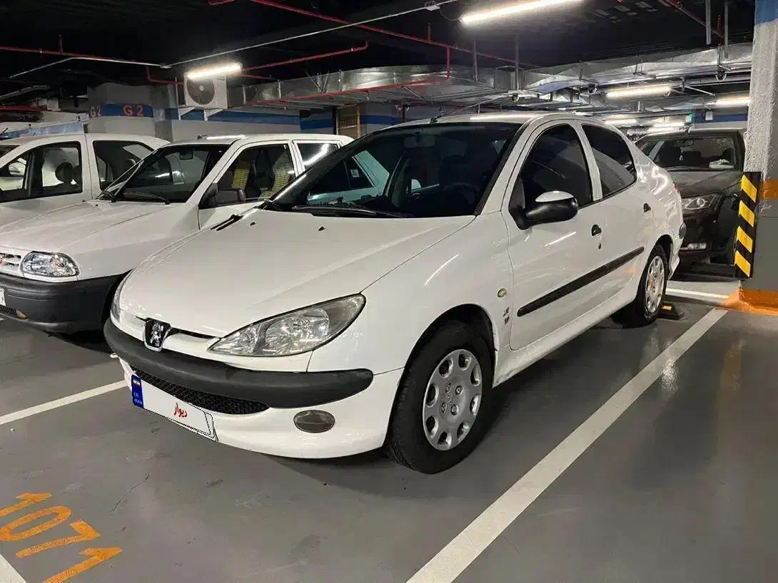 پژو ۲۰۶ sd v8|خودرو سواری و وانت|تهران, پونک|دیوار