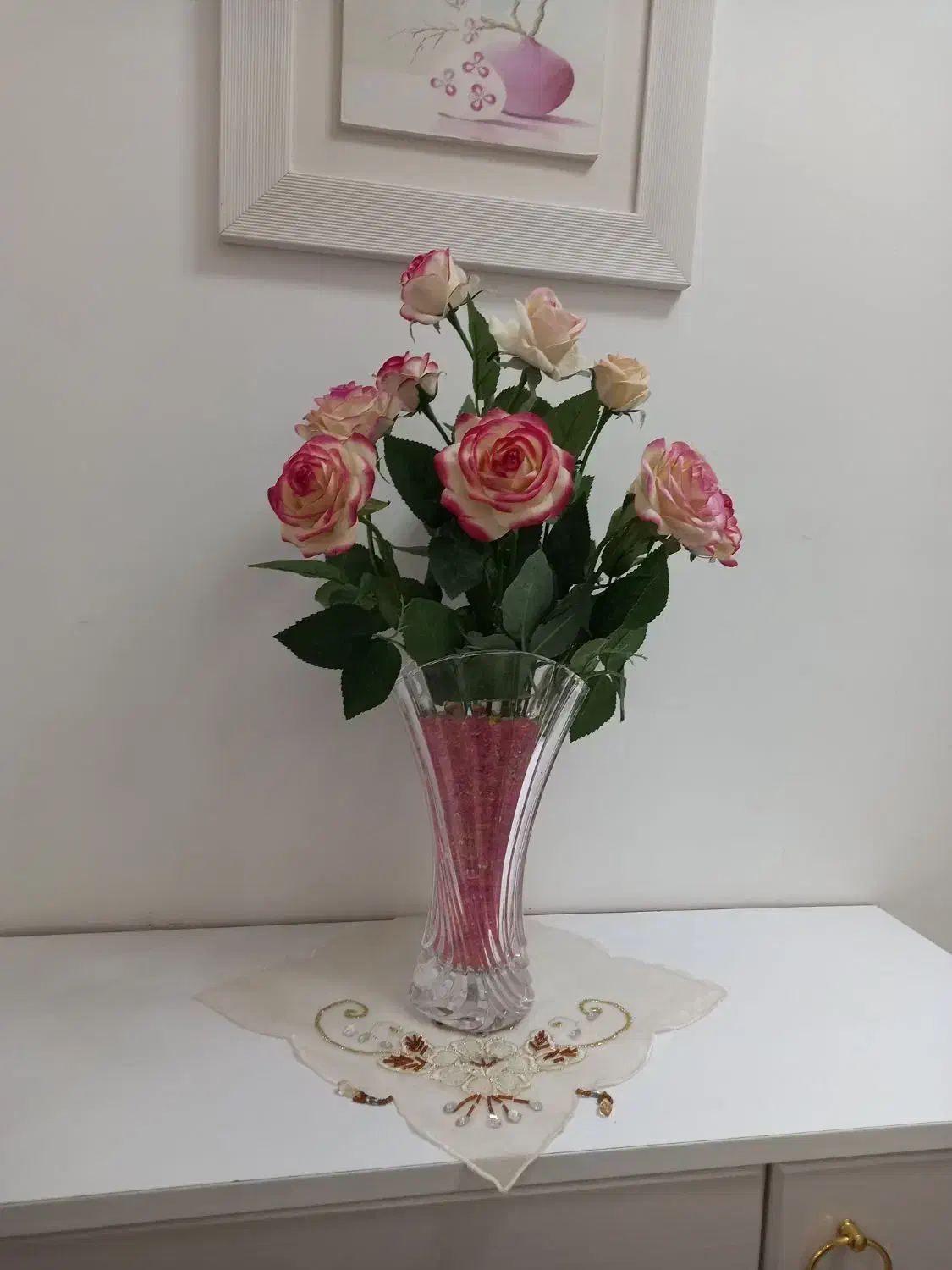 گل وگلدان|گل مصنوعی|قم, انسجام|دیوار