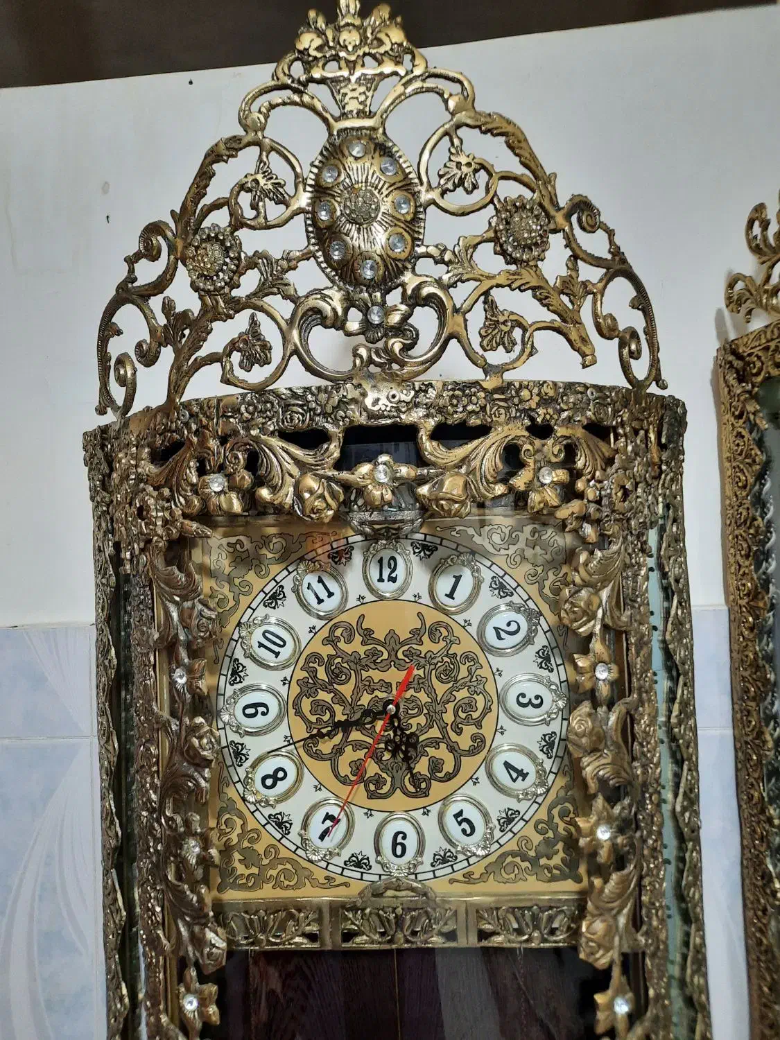 بوفه وساعت برنزی|بوفه، ویترین، کنسول|محمدشهر, محمدشهر|دیوار