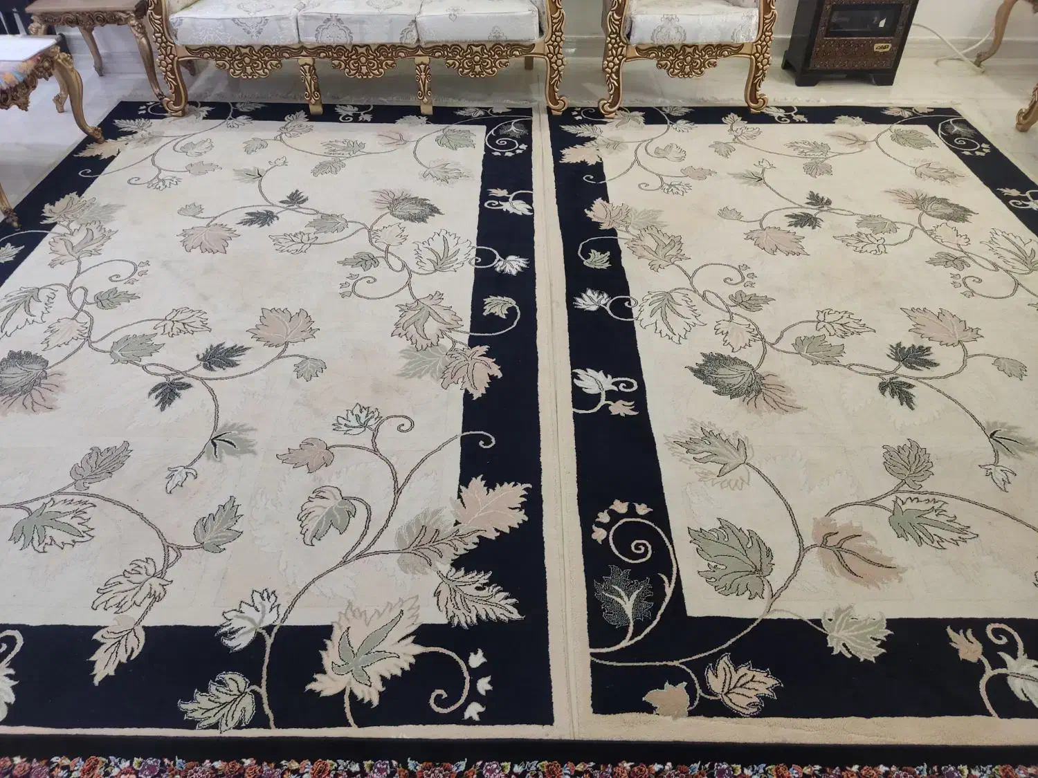 دو تخته فرش|فرش|مسجد سلیمان, |دیوار