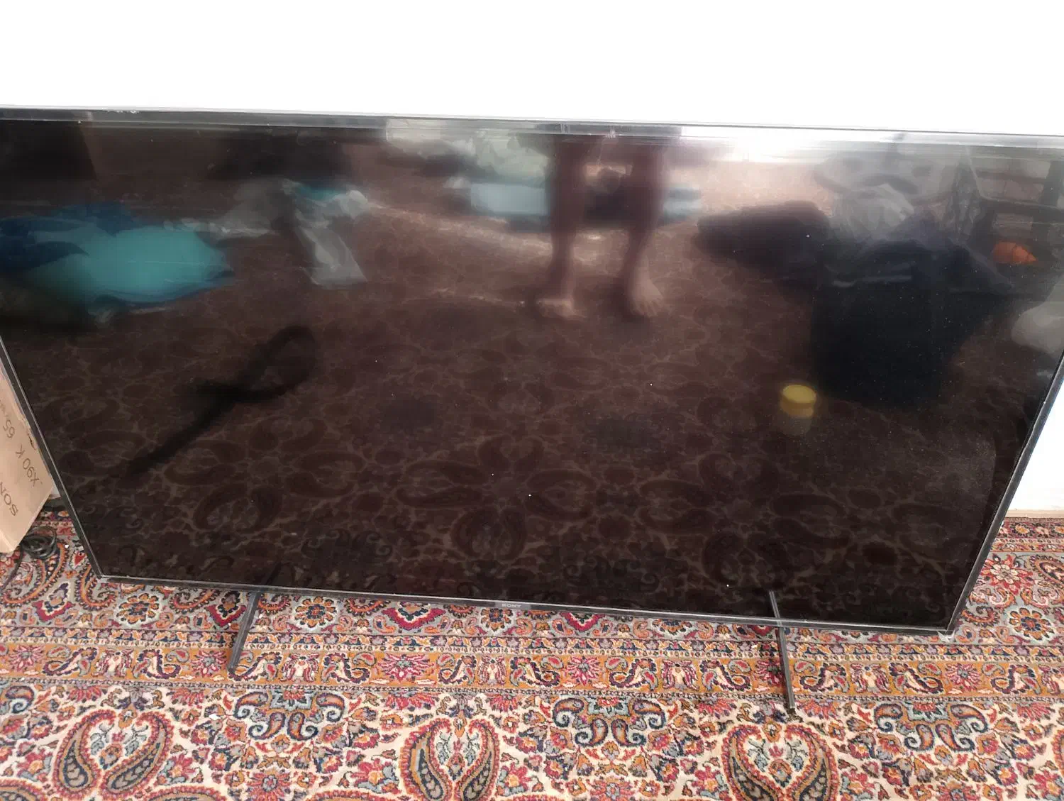 تلویزیون 65اینچ سونی صفحه ترک خورده|تلویزیون و پروژکتور|بندر ماهشهر, |دیوار