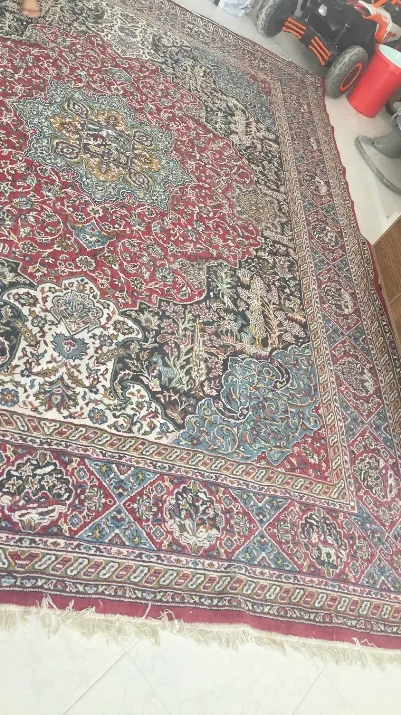 فرش کارکرده 12متری سالم|فرش|شیراز, شهرک گلستان|دیوار
