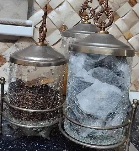 پا سماوری ۳ تایی|آبچکان و نظمدهنده ظروف|ری, صفاییه (چشمه علی)|دیوار