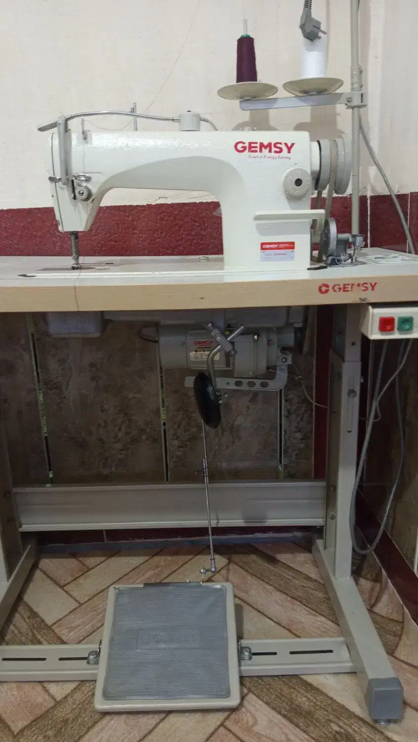چرخ خیاطی GEMSY|چرخ خیاطی و ریسندگی|ربط, |دیوار