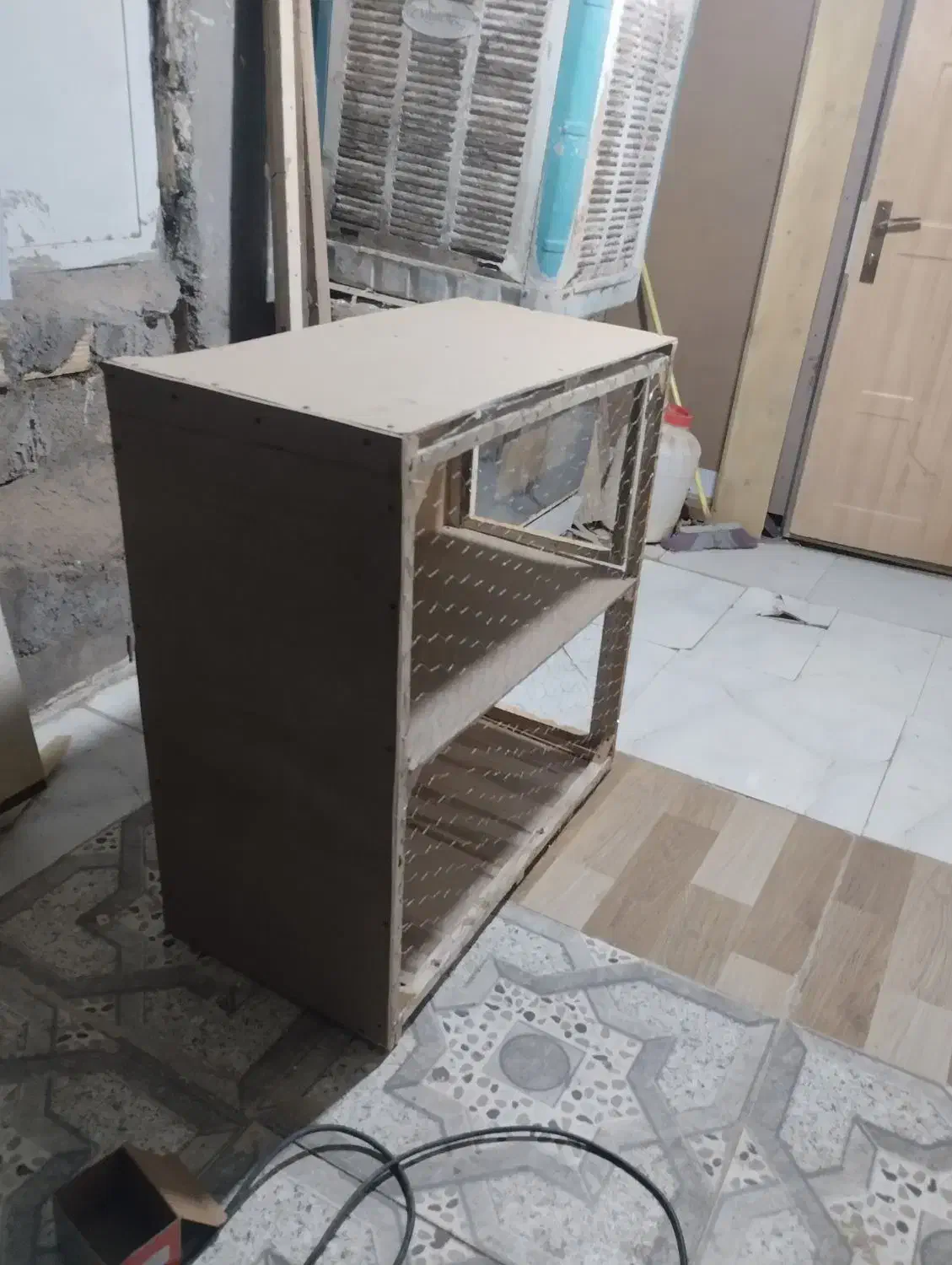 قفس دو طبقه هر طبقه بزرگ برای هر نوع پرنده|لوازم جانبی حیوانات|بم, |دیوار