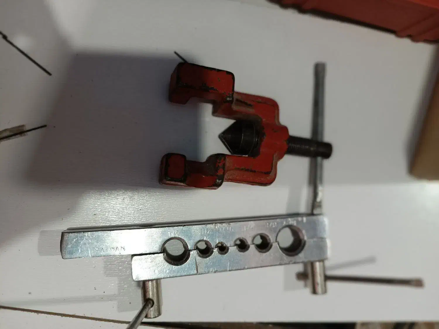 ابزار انبر لوله پرچ کن|ابزارآلات|کاشمر, |دیوار