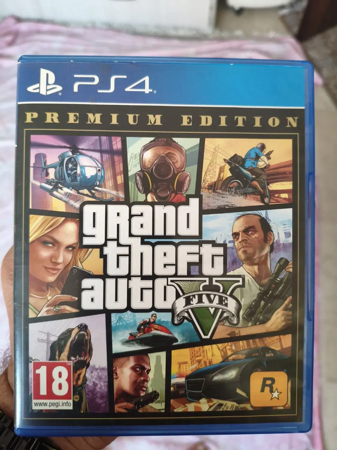 دیسک جی تی ای وی ،gta V ، برای ps4|کنسول، بازی ویدئویی و آنلاین|تهران, هوانیروز|دیوار