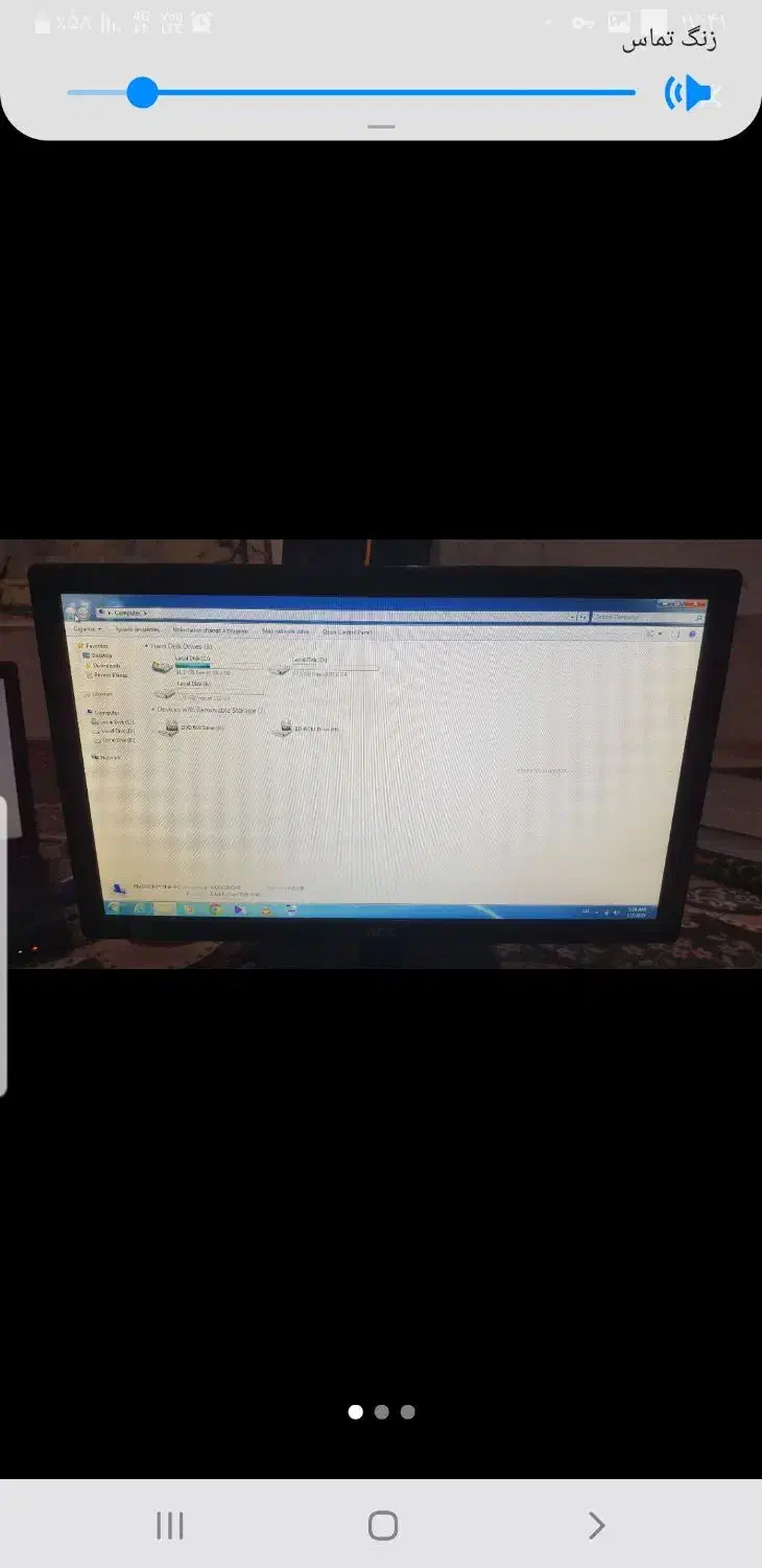 مانیتور 1۹ اینچ|قطعات و لوازم جانبی رایانه|زاهدان, |دیوار