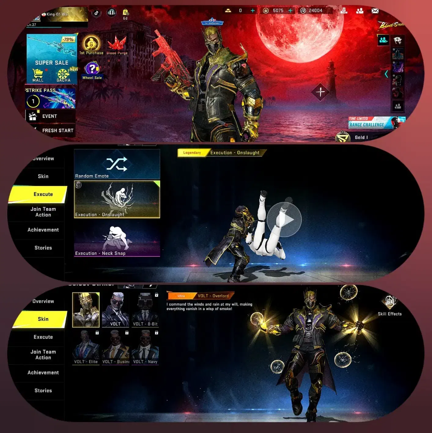 فروش اکانت بلاد استرایک موبایل|کنسول، بازی ویدئویی و آنلاین|شهرکرد, |دیوار