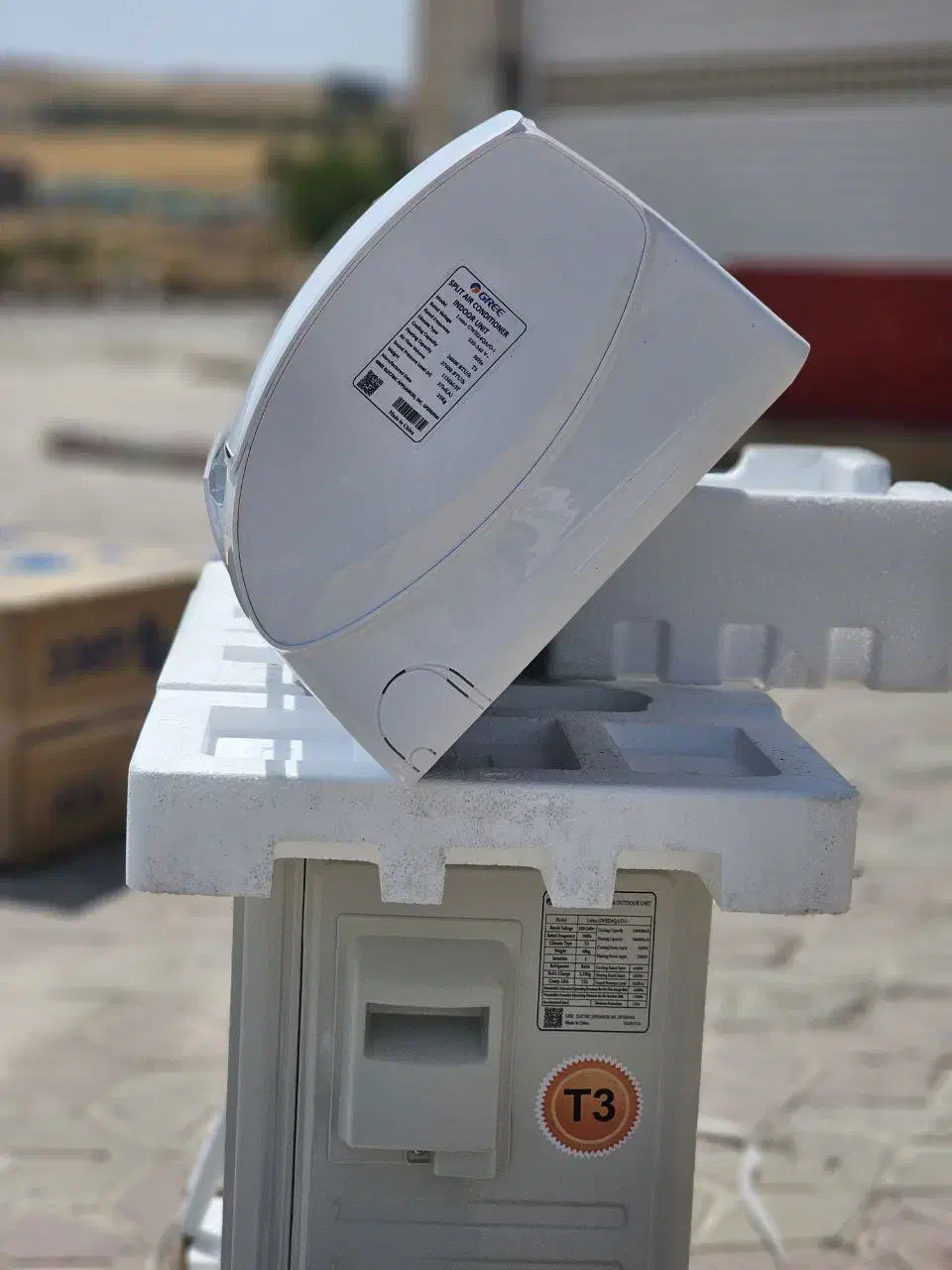 کولر گازی گری دی سی اینورتر فوق کم مصرف|کولر گازی و فنکوئل|خوی, |دیوار