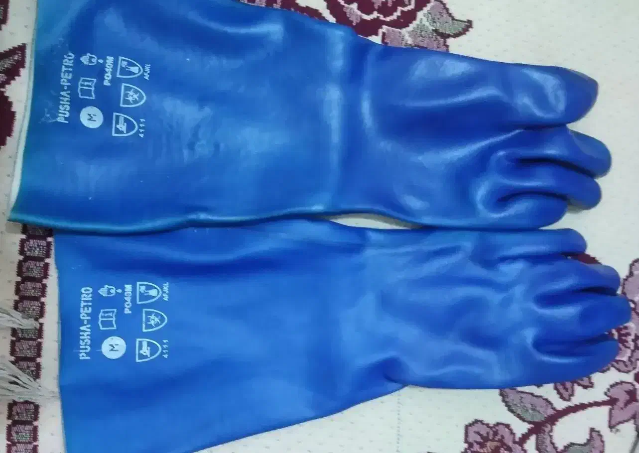 دستکش ضد اسید ساق بلند|ابزارآلات|گناباد, |دیوار