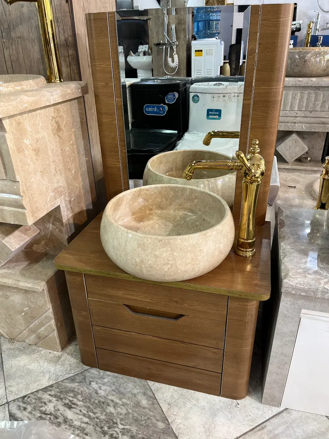 روشویی کابینتی حراجی|لوازم سرویس بهداشتی|ساوه, |دیوار