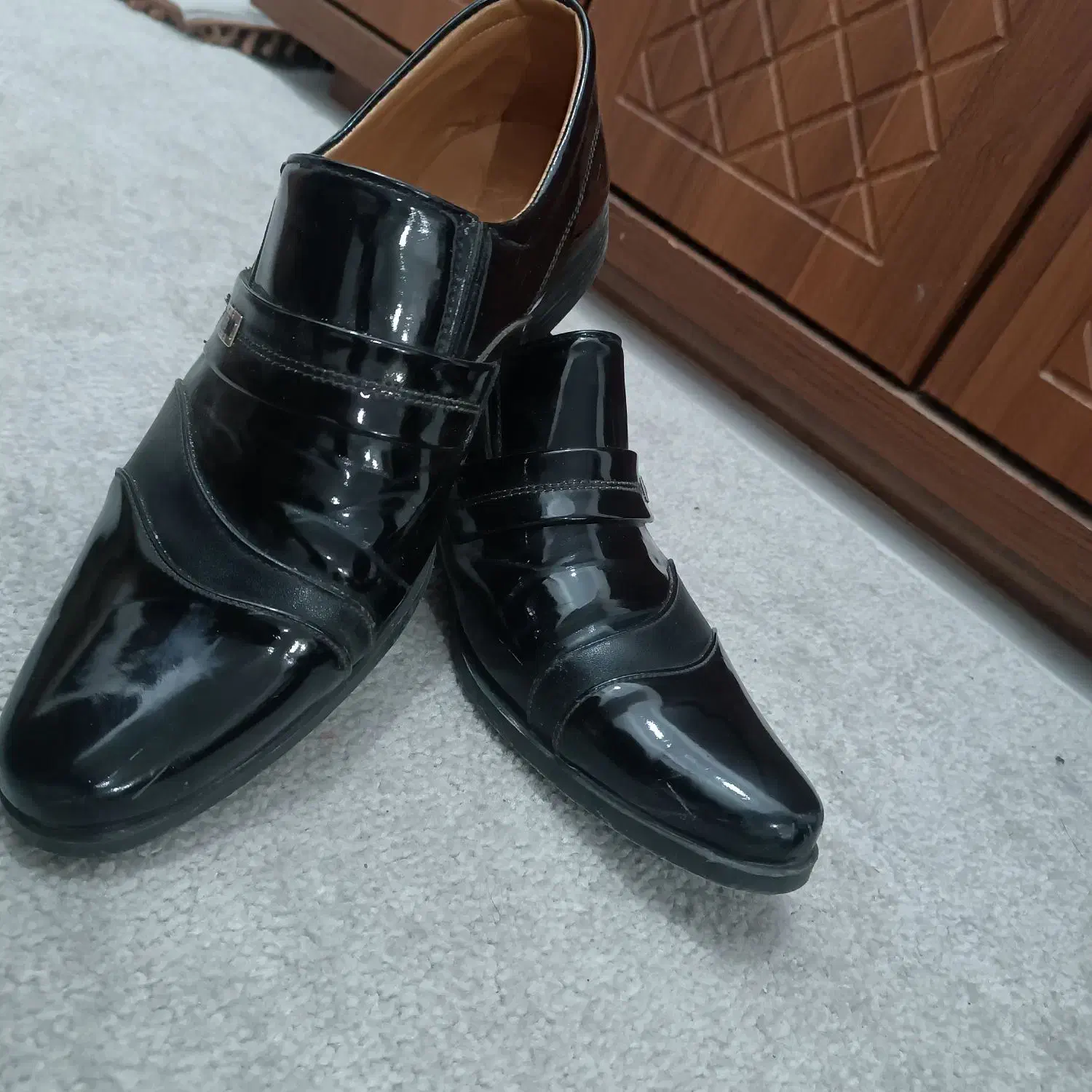 کفش ورنی مشکی|کیف، کفش، کمربند|علیآباد کتول, |دیوار