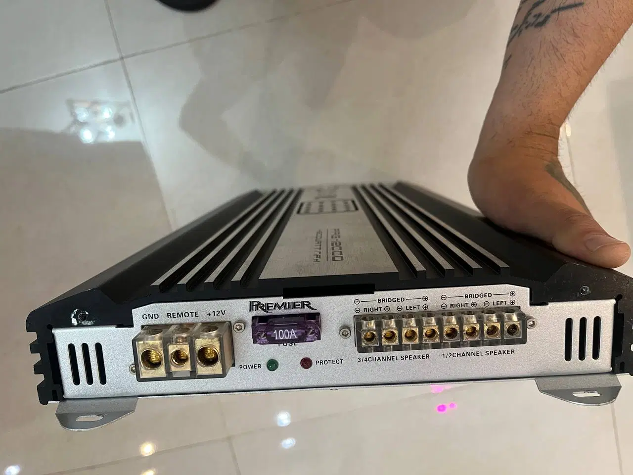 آمپلی فایر پریمیر PRG-12000 سالم و تمیز|قطعات یدکی و لوازم جانبی|تهران, ارامنه|دیوار
