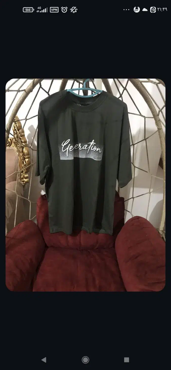 تبشرت لانگ باکسی با کیفیت|لباس|ساری, |دیوار