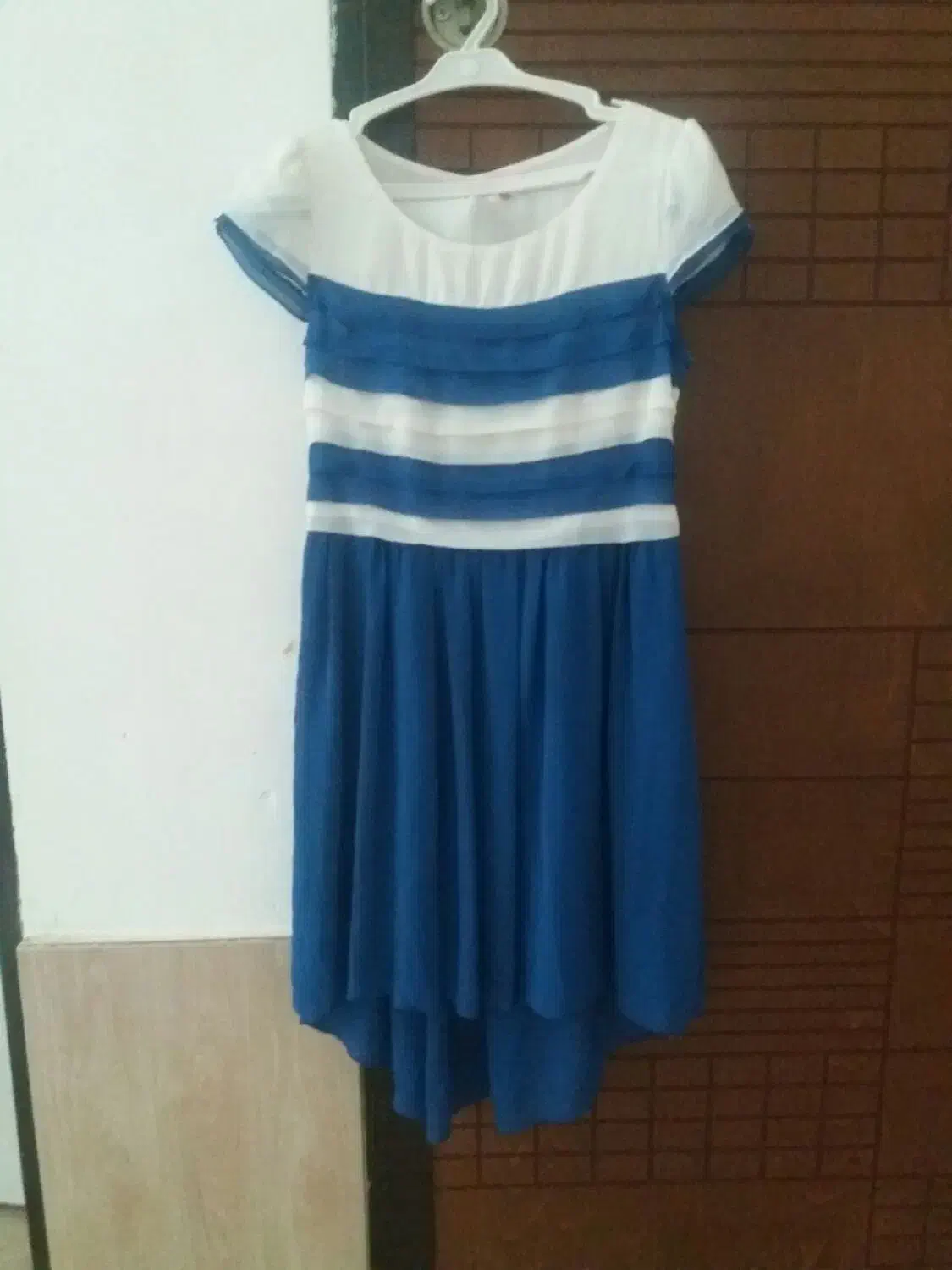 لباس ۲ مجلسی دخترانه حریر توری آسر دار|لباس|کرمانشاه, |دیوار