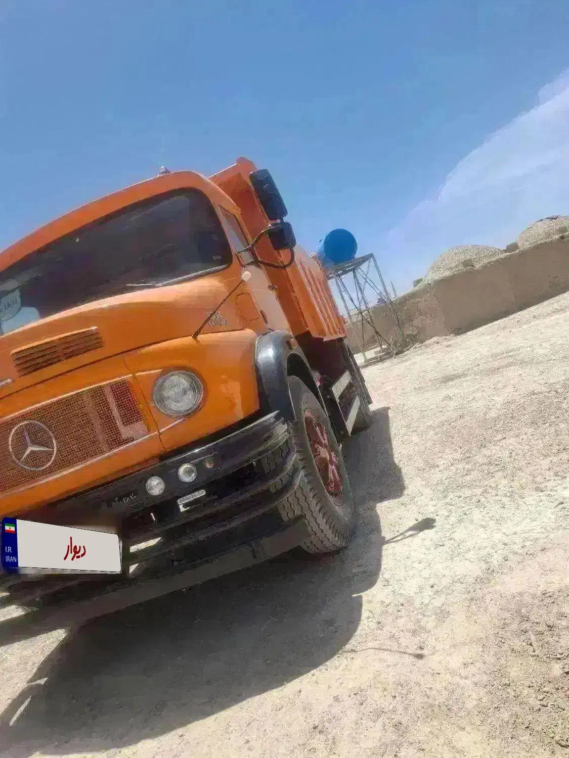 بنز کمپرسی 1924 ده تن خشک سوخت فعال سراوان|خودرو سنگین|سراوان, |دیوار