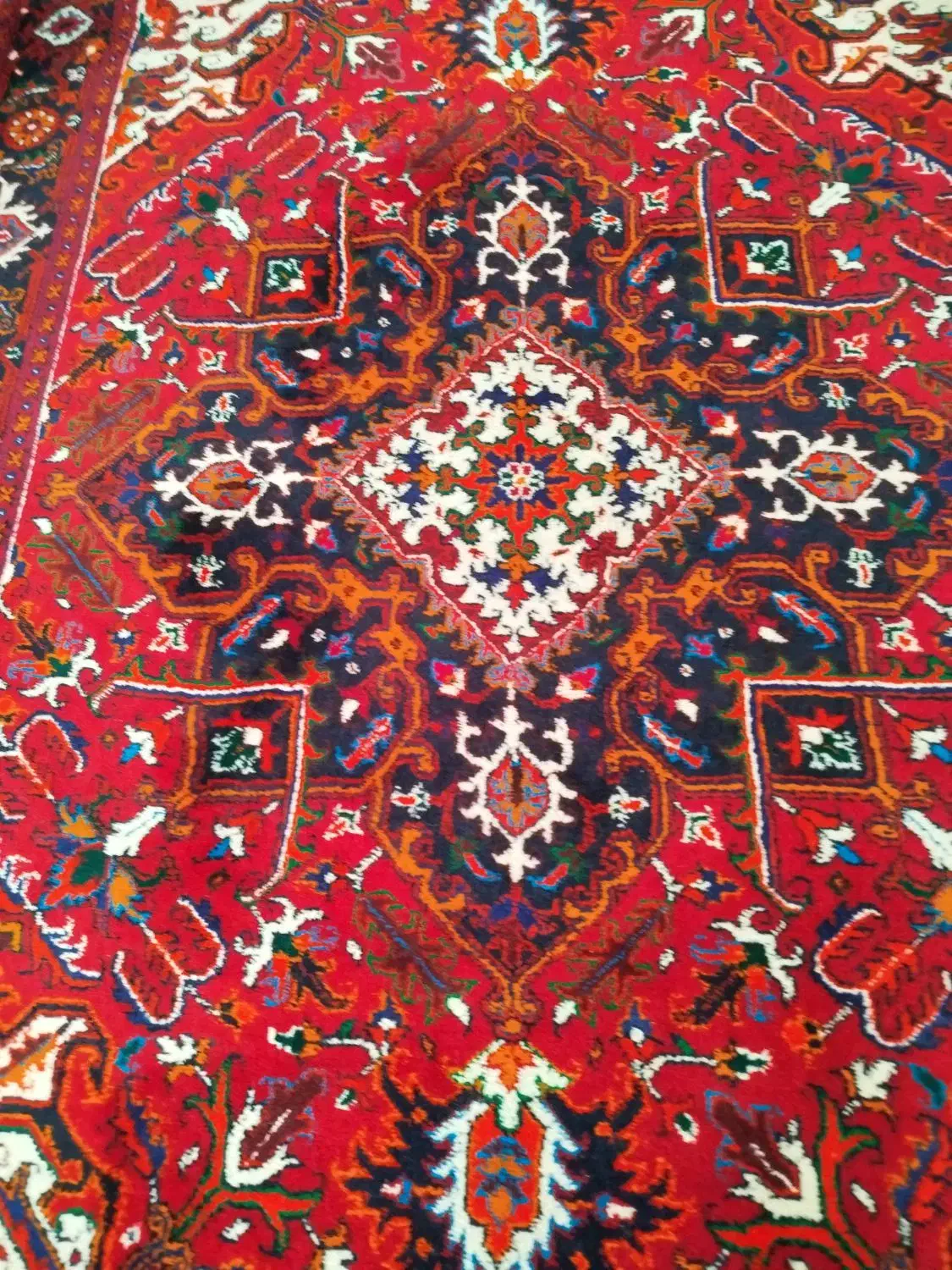 فروش فرش دستباف 6متری کاملا نو|فرش|باسمنج, |دیوار