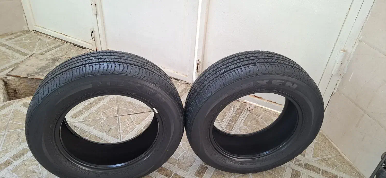 ۱جفت لاستیک ۲۰۵خارجی کره ای|قطعات یدکی و لوازم جانبی|امیدیه, |دیوار