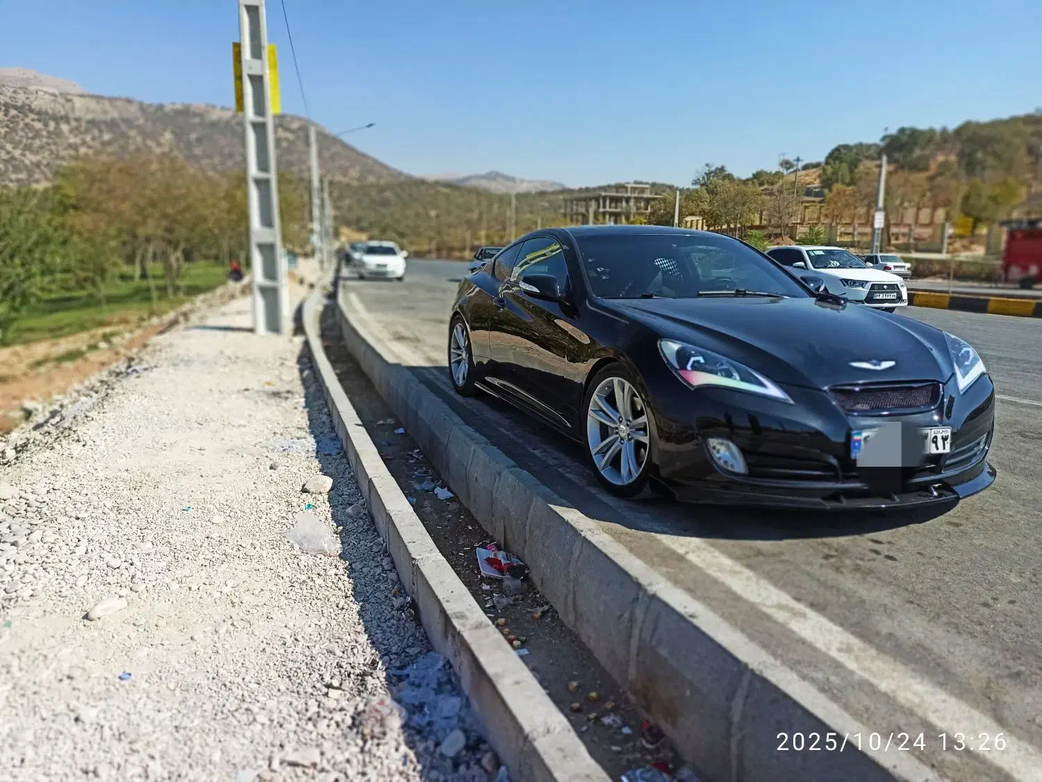 جنسیس کوپه مشکی بکر|خودرو سواری و وانت|تهران, پارک شهر|دیوار