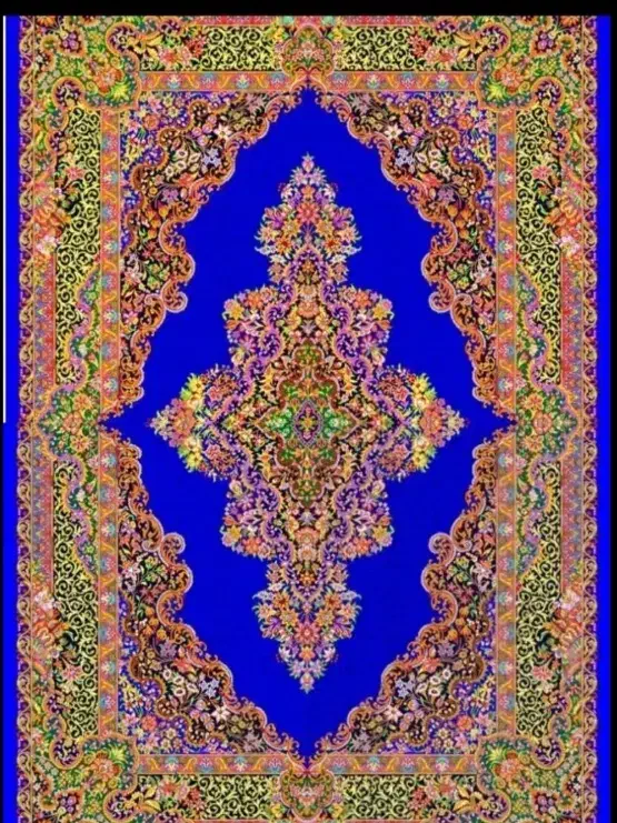 فرش دستباف ابریشم|فرش|چهاردانگه (تهران), |دیوار