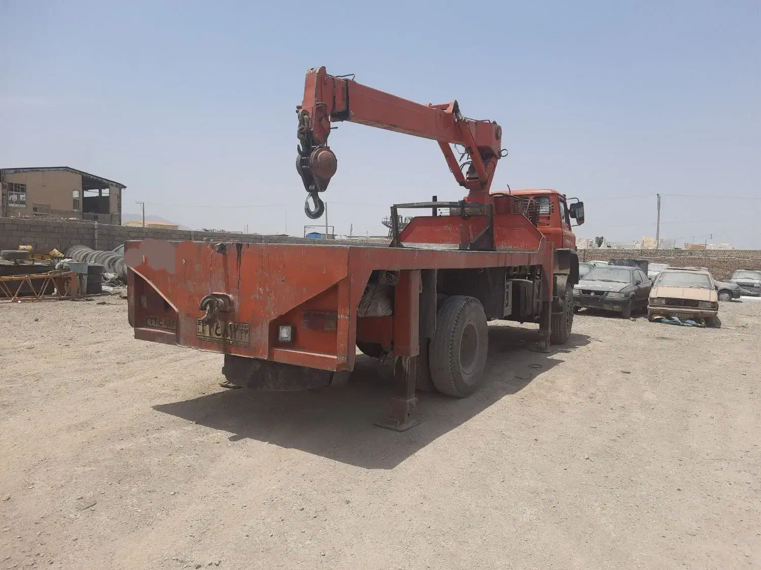 جرثقیل کفی ۵تن نجف آباد ۲۴ ساعته|خدمات حمل و نقل|نجفآباد, شهرک صنعتی نجف آباد|دیوار