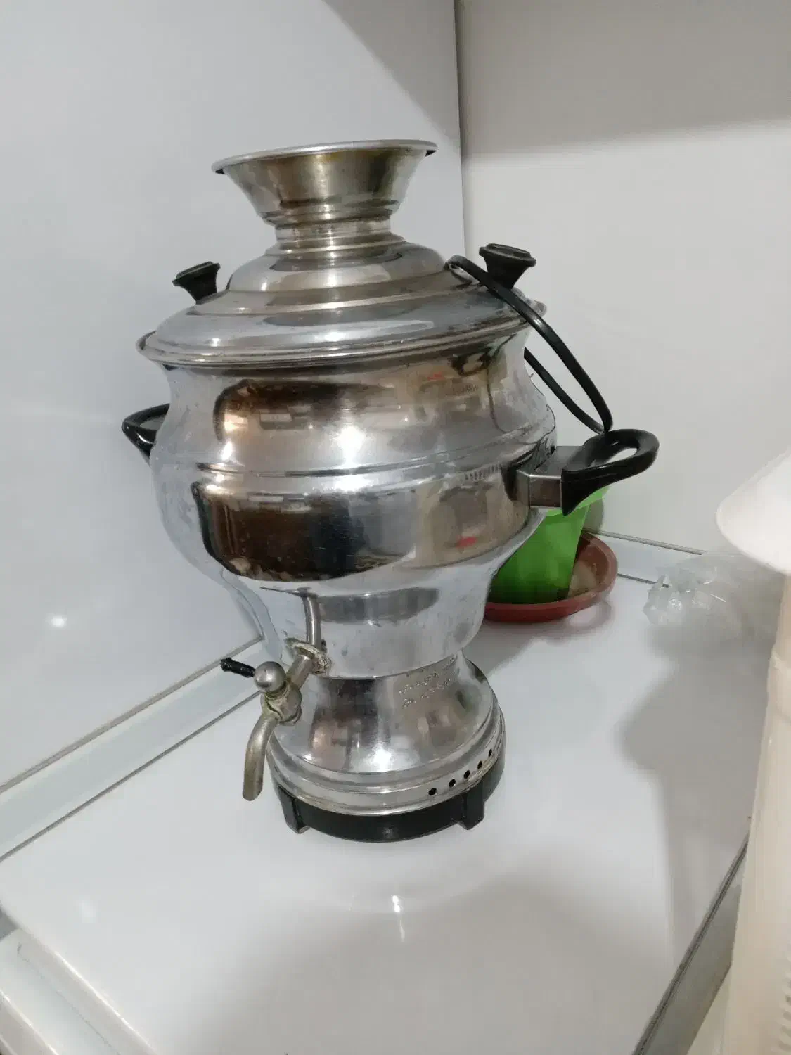 سماور برقی ۵ لیتری|سماور، چای‌ساز، قهوه‌ساز|خوی, |دیوار