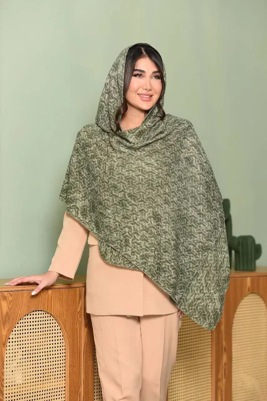 شال پلیسه برشکا لمه دار|لباس|میناب, |دیوار