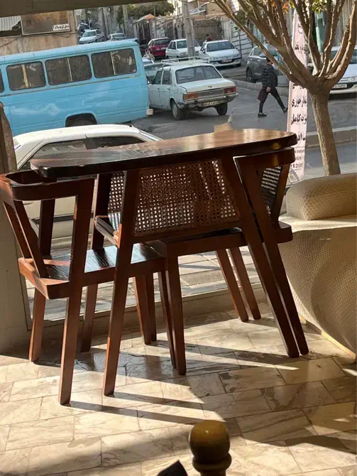 میز ناهار خوری کم جا|میز و صندلی غذاخوری|تهران, آبشار|دیوار