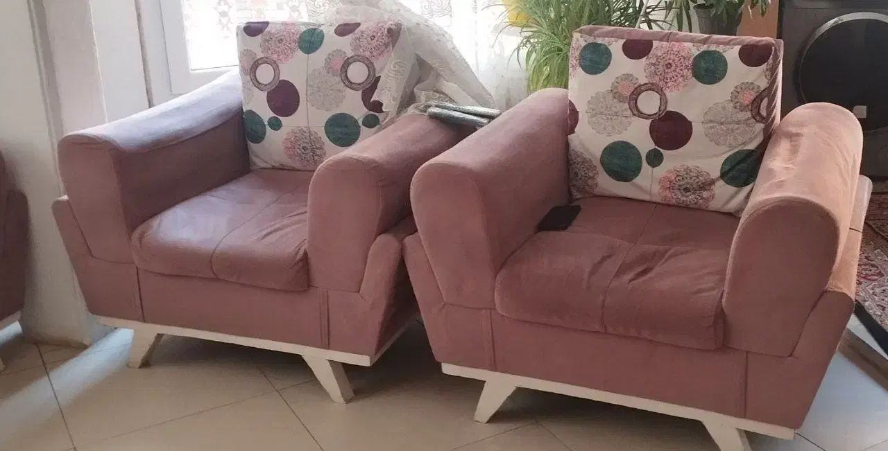 مبل هفت نفره رایگان|مبلمان خانگی و میز عسلی|محمدشهر, سیدآباد|دیوار