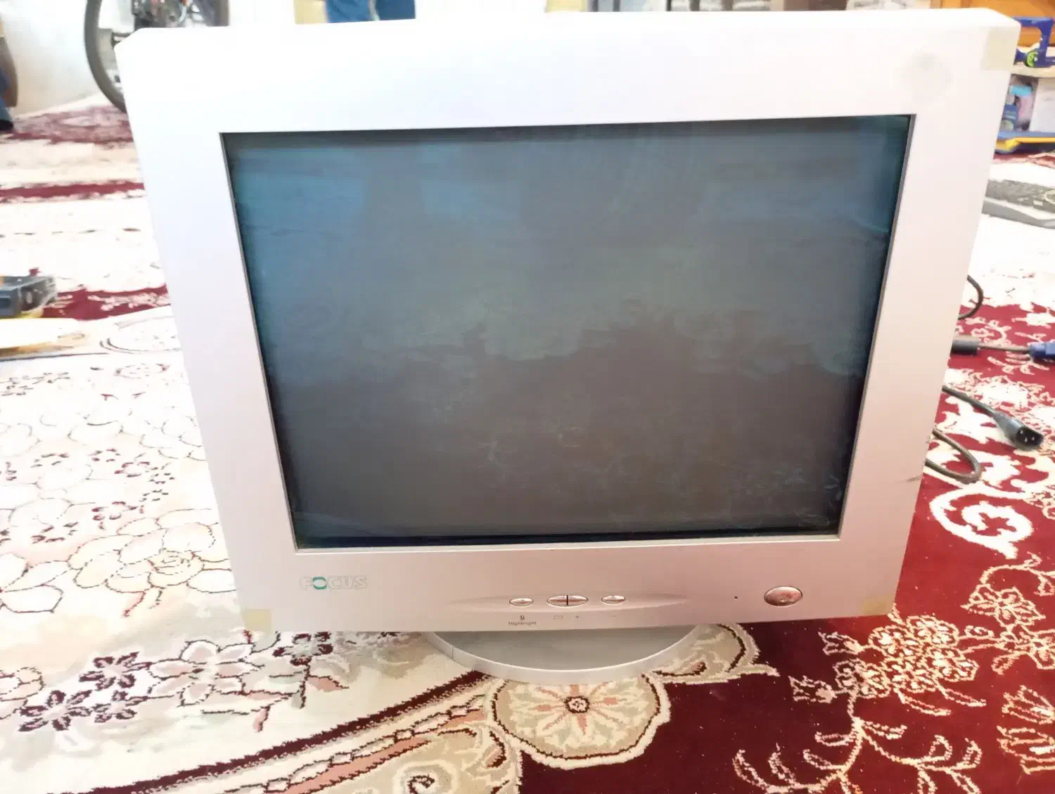 مانیتور قدیمی|رایانه رومیزی|مبارکه, |دیوار